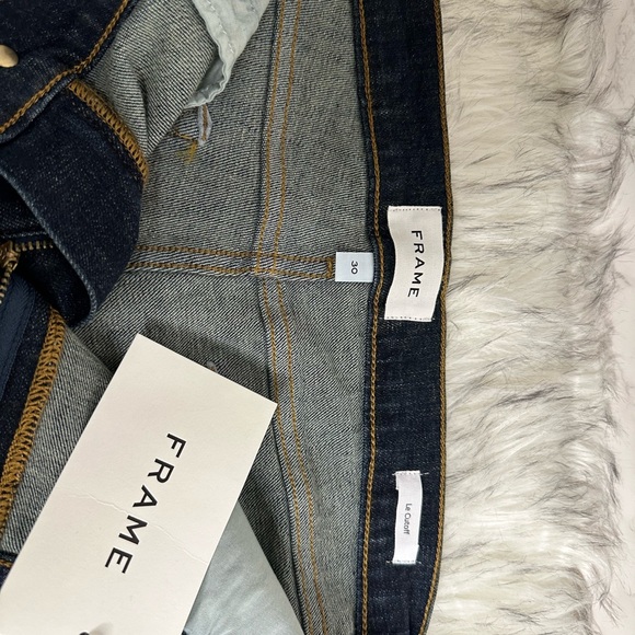 NWT FRAME Size 30 Le Cut Off Denim Shorts - Picture 9 of 9